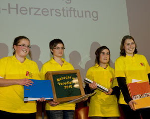 Martina Lipp, Corinne Werder, Sandra Monney et Michèle Hunziker