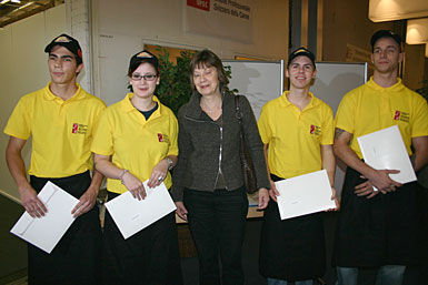 Fabian Fleisch, Annabelle Blättler, Irmtraud Ahrberg, Severin Meyer, François Beaud